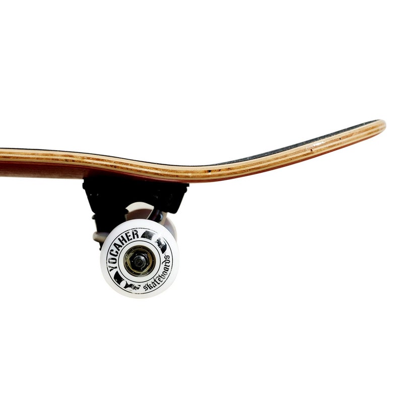 Yocaher Professional Complete 7.75" Skateboard w/7Ply Maple Deck, BlackWidow Premium Grip Tape, Aluminum Alloy Truck, ABEC-9 Bearing (Complete - 7.75 - Red) - Image 5